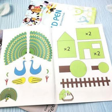 

(COD) Buku 40 Pattern 3D Pen