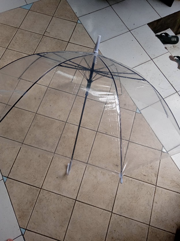 Payung Transparan Bening Umbrella Transparant Korea Japan Best Quality