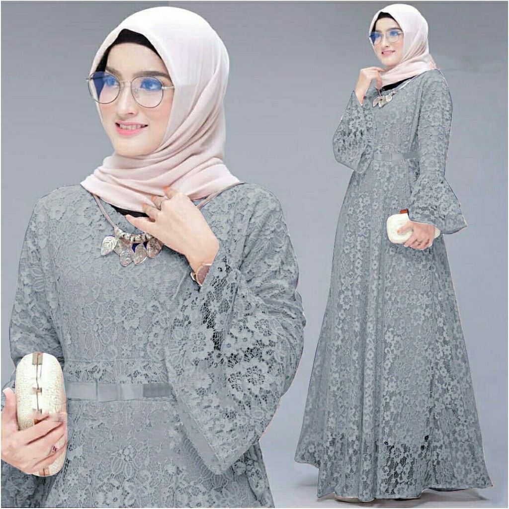 Dress Unata - Pakaian Wanita - Dress Muslim Wanita