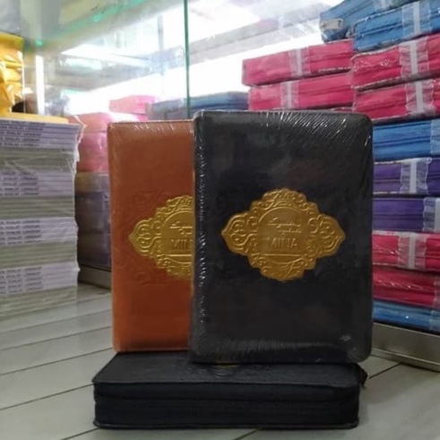 Unik Alquran Mina A6 Al-Quran saku resleting Al Quran Syamil