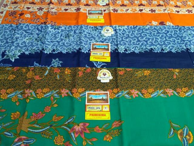 Sarung Batik Suromadu Halus Primisima Cap cent Kain jarik Unggul jaya