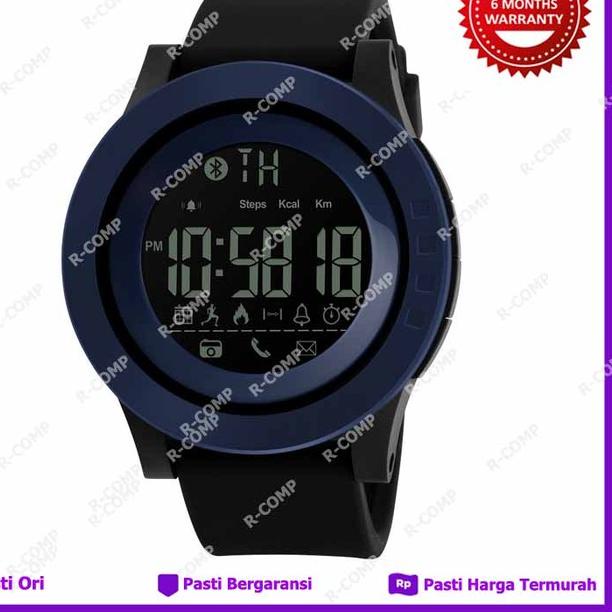 SKMEI Jam Tangan Olahraga Smartwatch Bluetooth - 1255 - Biru L3E5