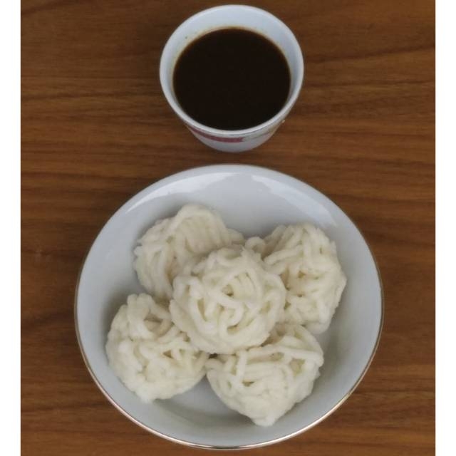 

5 pcs Pempek Keriting