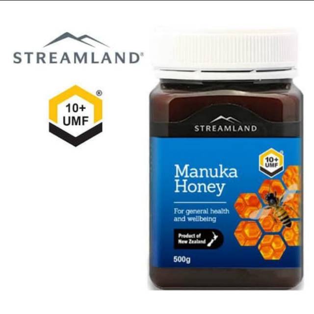 

Original 100% New Zealand Manuka Honey from Streamland, UMF 10+, 500 gram