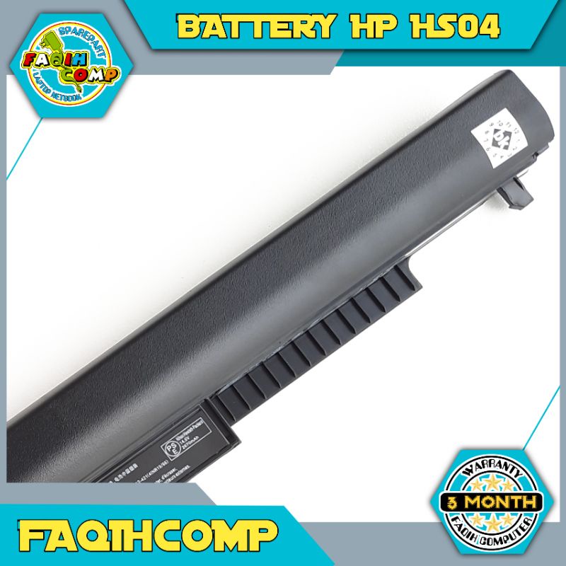 Original Battery baterai batre HP 14-am013tu 14-am015tx 14-am125tx HSTNN-LB6V HS04