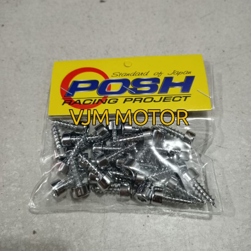 baut monel body motor untuk Yamaha 1 bag