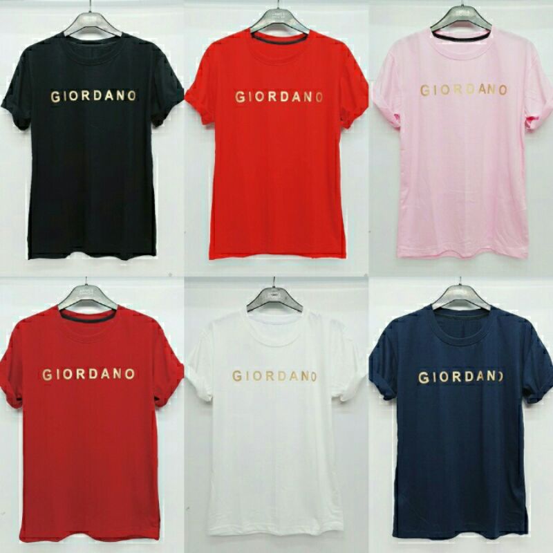kaos unisex giordano gold