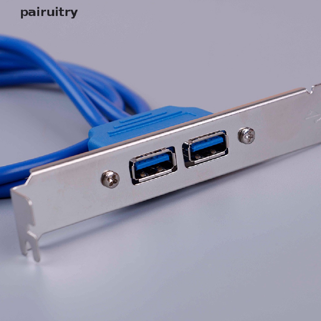 Prt Bracket Expansion Panel Belakang 2 Port USB 3.0 Ke 20 Pin Untuk Motherboard PRT