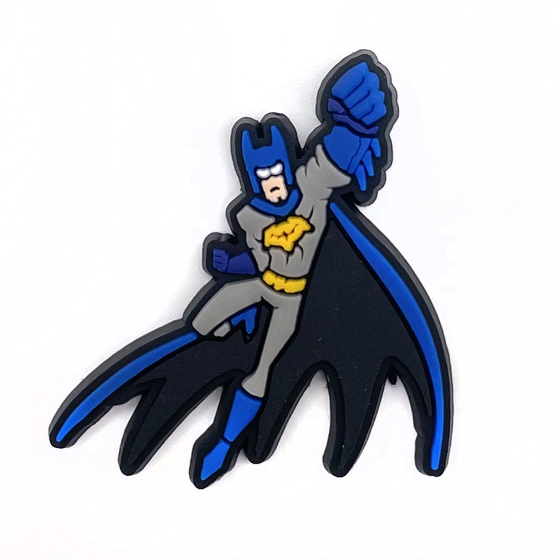 Croc Charms Gelang Desain Kartun Superhero Untuk Dekorasi Sepatu Anak Balita