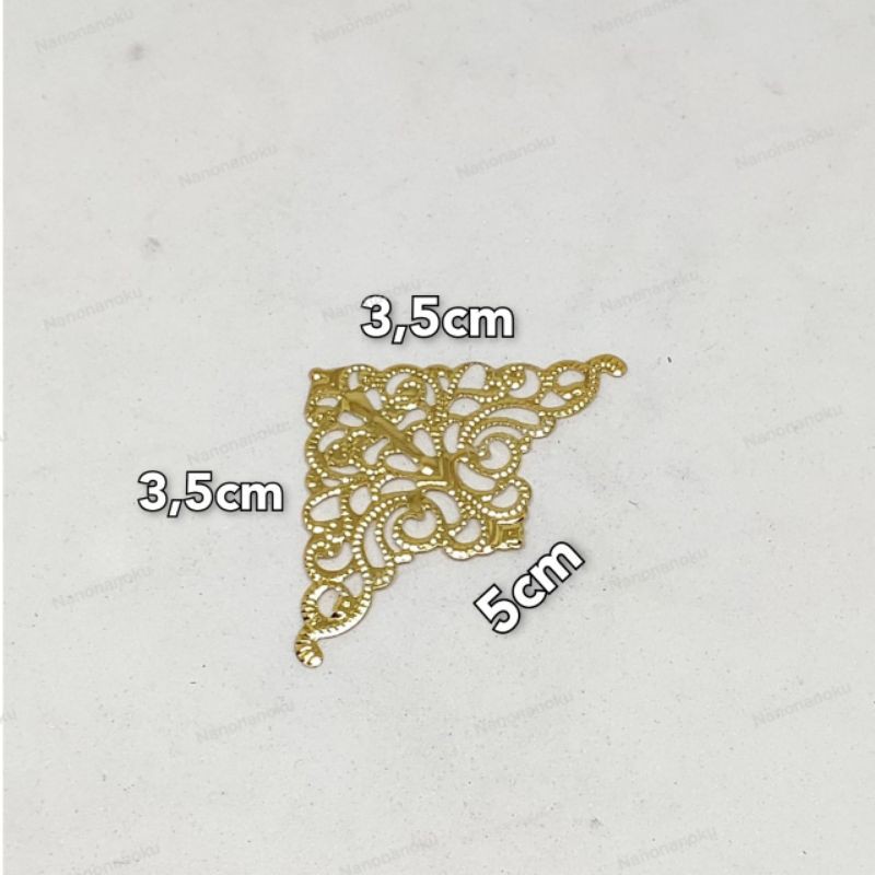 [20 PCS] Siku Hantaran Emas Antique Gold / Charm / Hiasan Box Seserahan / Mahar