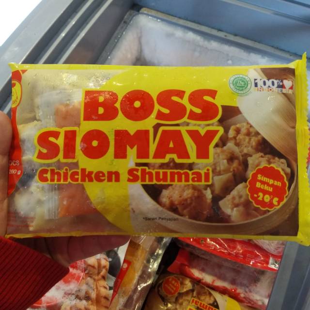 SIOMAY AYAM BOSS 260GR ISI 15 || Frozen Food Bandung Dimsum Beku Ayam