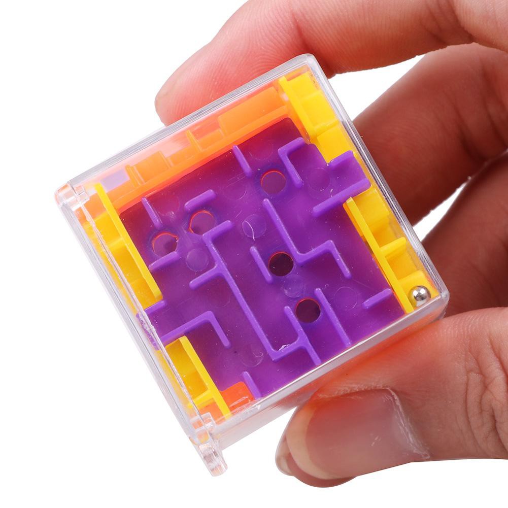 MOJITO 3D Maze Magic Cube Toy Labyrinth Rolling Puzzle Game Kid Educational Toys