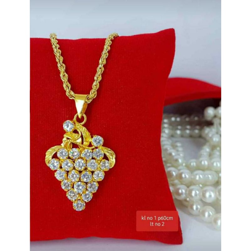 kalung xuping berlapis emas 24k/Penang bisa d sepuh 002