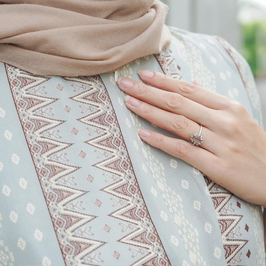 Barang Pilihan.. Le Khari Zara Dress homedaily Gamis Busui Size S - XL