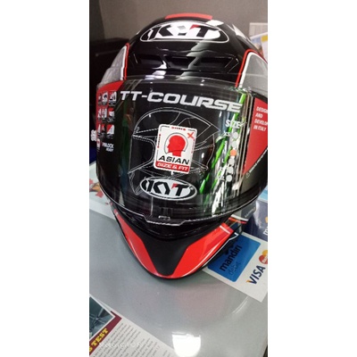 KYT TT COURSE TTC TOURIST RED FLUO