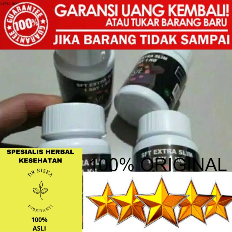 100% ASLI SFT EXTRA SLIM ORIGINAL 1 DAY 1KG HERBAL ASLI