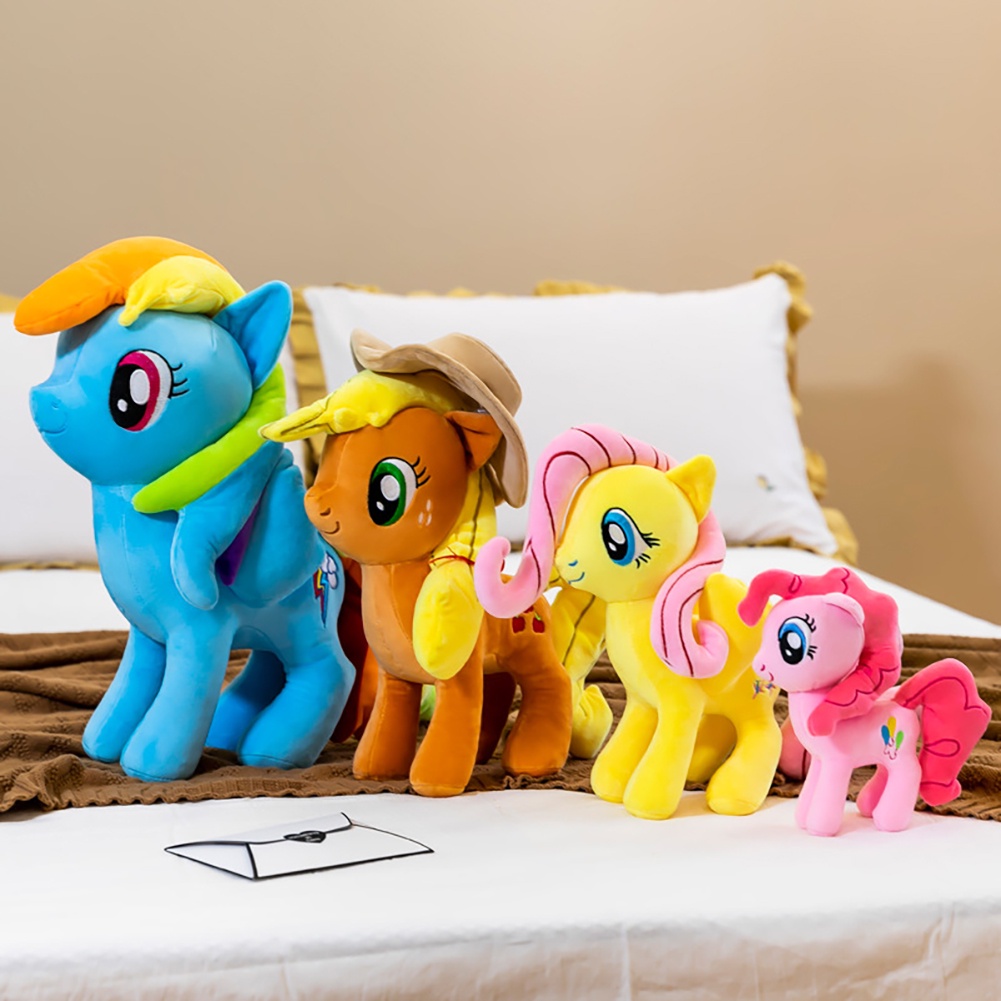 Hw Mainan Boneka Stuffed Plush Kuda Pony Untuk Hadiah Ulang Tahun Anak Perempuan