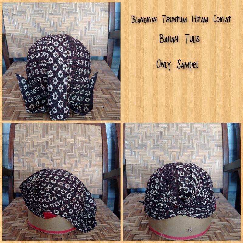 Blangkon Truntum Batik Tulis Alusan