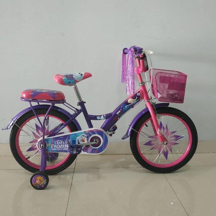 Sepeda Anak Mini 16 Element Frozen Magic Queen of Snow