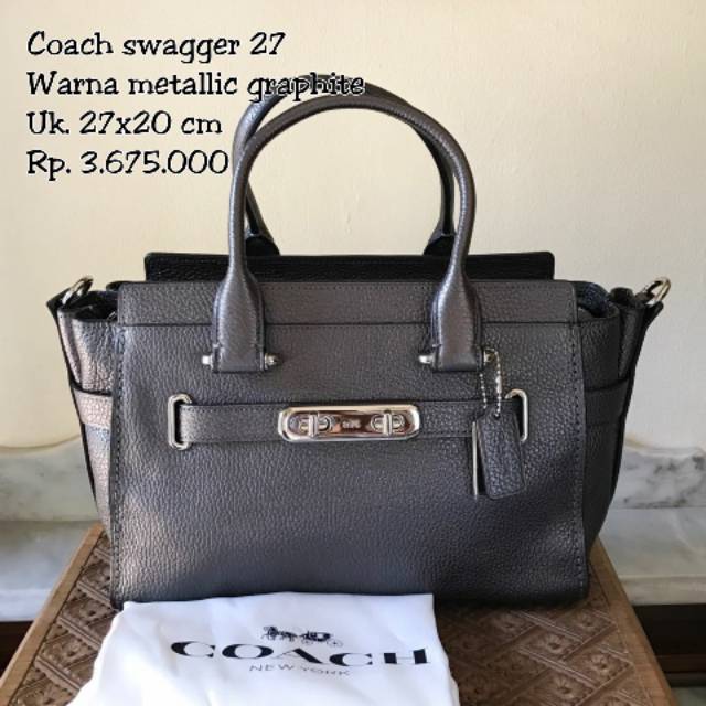 Coach Swagger 27