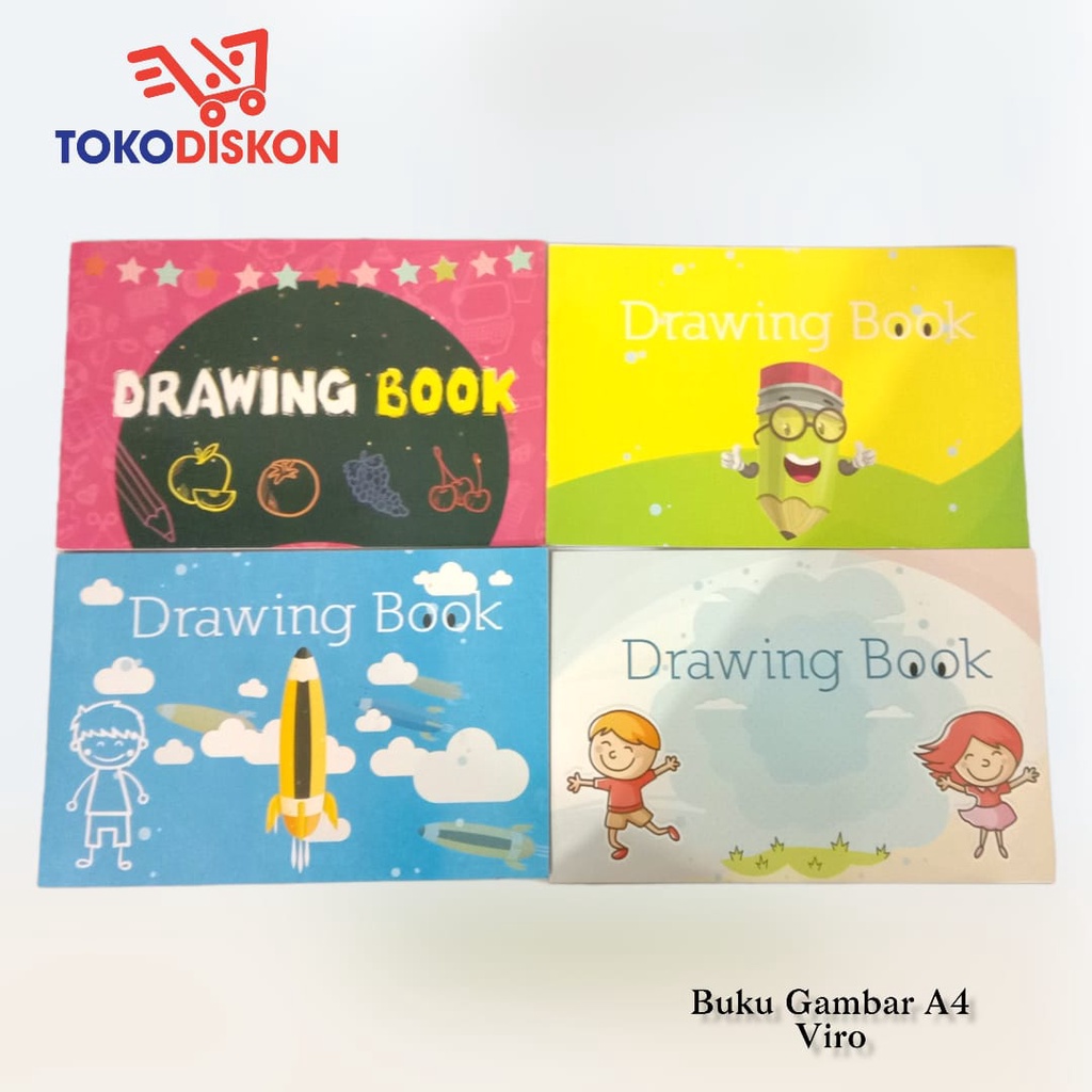 

Buku Gambar A4 - Merk Viro / /KURAMAS RANDOM