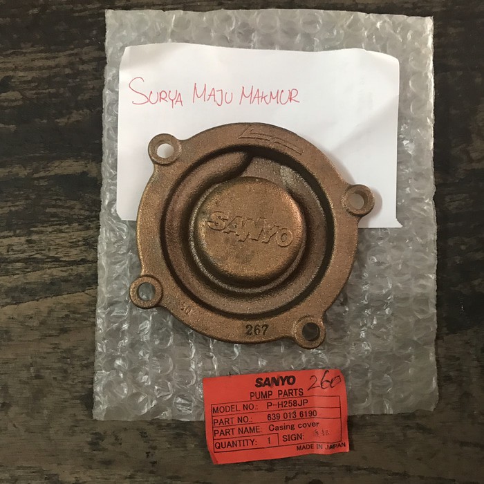 Casing Cover Pompa Sanyo PH 258 260 261 JP PH258 PH261 PH262 PH260 MURAH
