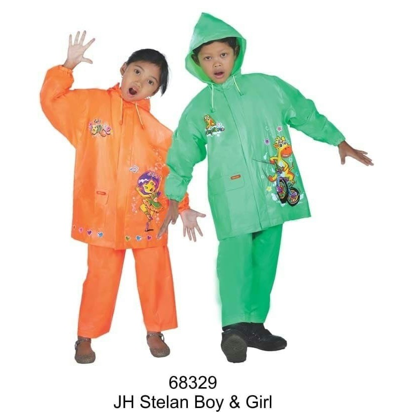 JAS HUJAN STELAN ANAK TIGER HEAD BOY AND GIRL 329