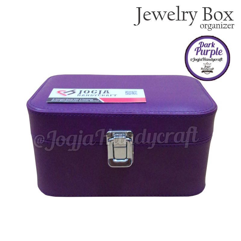 Jewelry Box / Tempat Perhiasan / Kotak Perhiasan dan Accesories (Ungu)