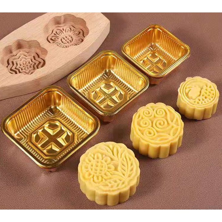 Mika Tray Mooncake Plastik Tray Packaging kemasan Kue Bulan Nastar 50 gr 63 gr 80 gr 125 gr 150 gr 200 gr Gram Gr