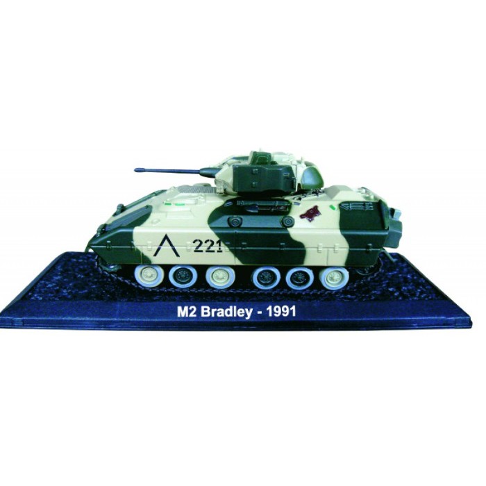 Diecast Militer Amercom 1/72 Tank - M2 Bradley - 1991