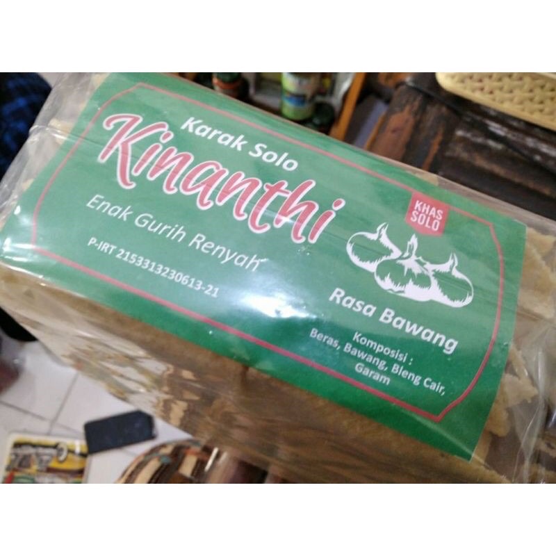 

KARAK MENTAH MERK KINATHI - Berat 140Gr per pcs