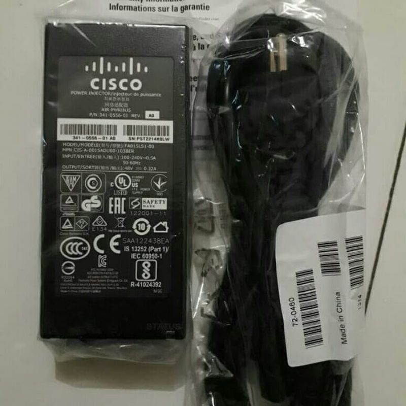 Cisco Aironet Power Injector (AIR-PWRINJ5) Installation Guide ori