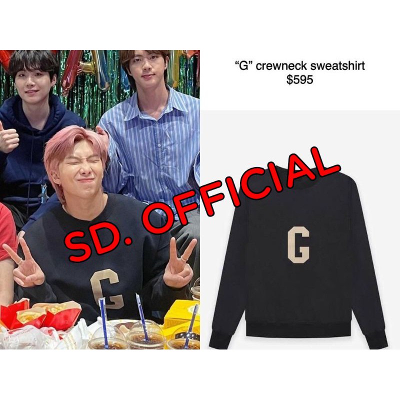 Sweater Basic Bangtan RM FG &quot; G &quot;