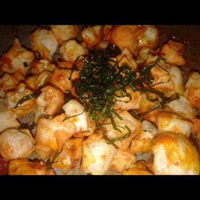 

Batagor kering pedass