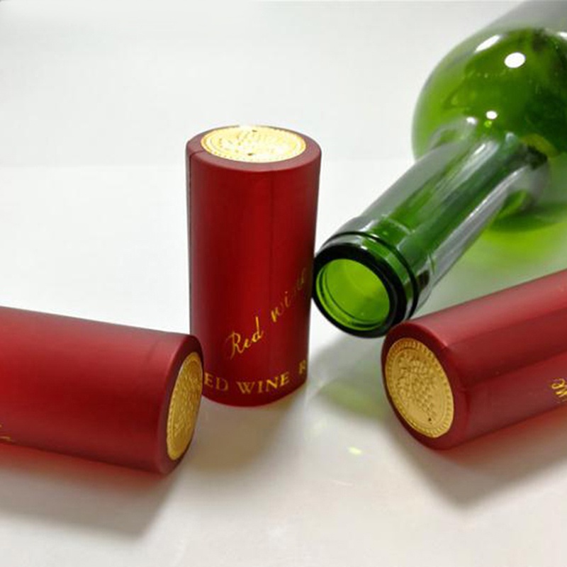 10 Pcs Tutup Botol Wine Bahan PVC Heat Shrink Untuk Bar