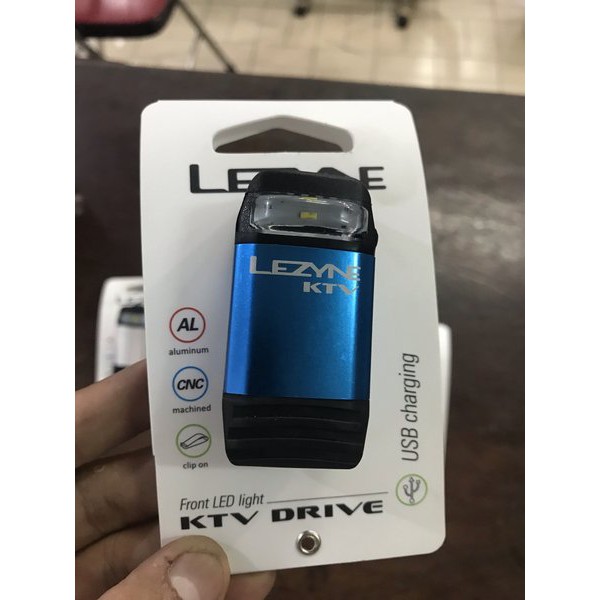 NEW lampu depan lezyne ktv