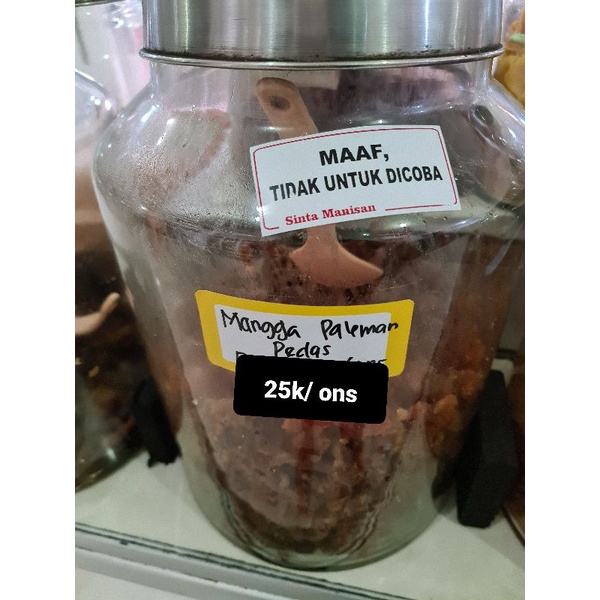 

Manisan Mangga Paleman Pedas Produksi Manisan Sinta Oleh Oleh Khas Cirebon