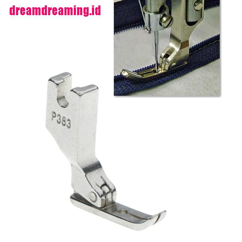 (dreamdreaming.id) Sepatu Mesin Jahit Resleting P363 Bahan Stainless Steel Untuk Brother Juki