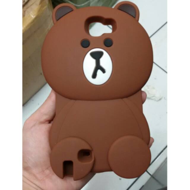 Case Silikon Samsung Note 2 N7100 Case Boneka Bear