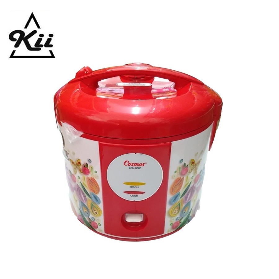 Cosmos CRJ-6305 Rice Cooker 2L - Cosmos Penanak Nasi Anti Lengket