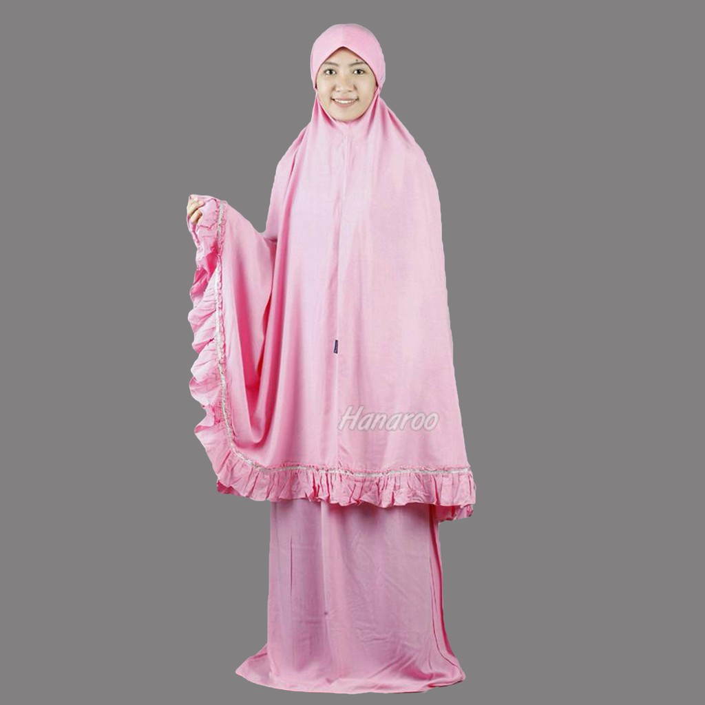 Hanaroo Mukena Warna Dewasa &amp; Balita (Mukena only)