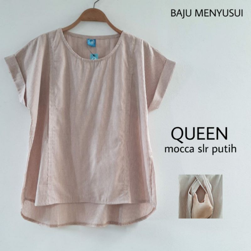 MAMIGAYA Nursing Wear QUEEN Baju Menyusui Big Size  Formal Jumbo