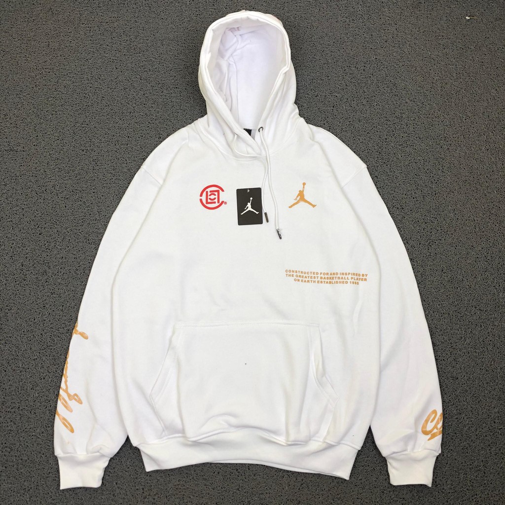 JAKET SWEATER HOODIE NIKE AIR JORDAN X CLOT INFRARED WHITE GENUINE MURAH MODIS