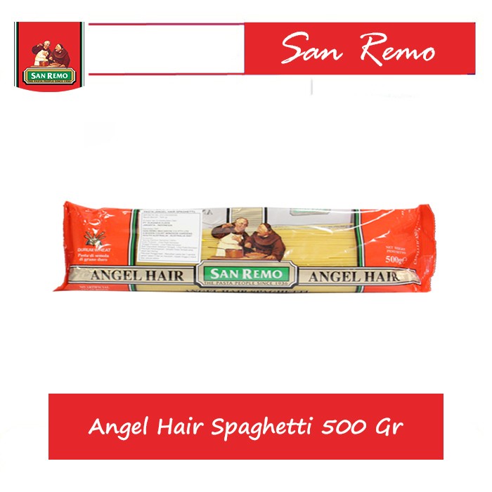 

PASTA-ANEKA- SAN REMO ANGEL HAIR SPAGHETTI 500 GR -ANEKA-PASTA.