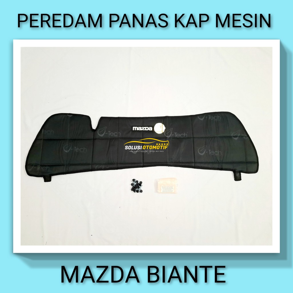 MAZDA BIANTE VTECH Ori Pelindung Peredam Panas Kap Mesin Aksesoris Variasi Mobil