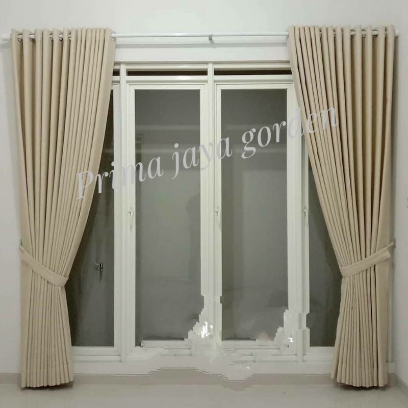 Gorden Blackout Polos Ukuran Besar L 300 x T 270cm Gorden Jendela Blackout Gread A