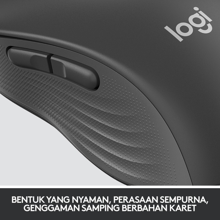 Logitech Signature M650 Mouse Wireless Bluetooth Silent - Original Garansi Resmi 1 Tahun