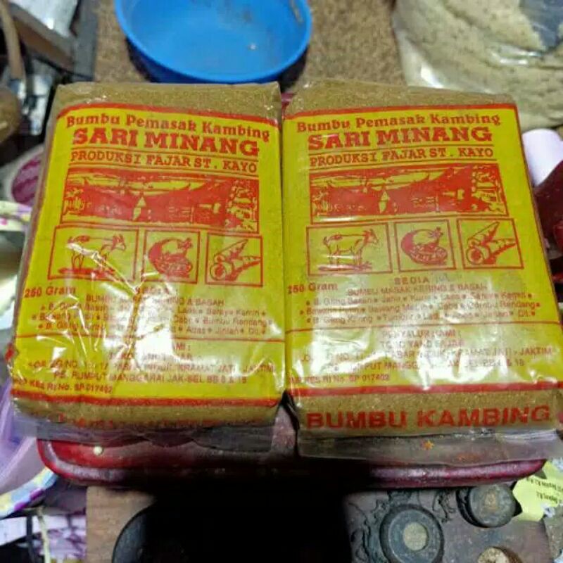 

❤ SEMBAKO MURAH ❤ Bumbu Masak Minang Asli Sari Minang - Tanpa Pengawet - 250 gram