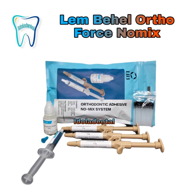 Dental Lem Behel Ortho Force Nomix Big / Lem Behel Gigi Non Laser