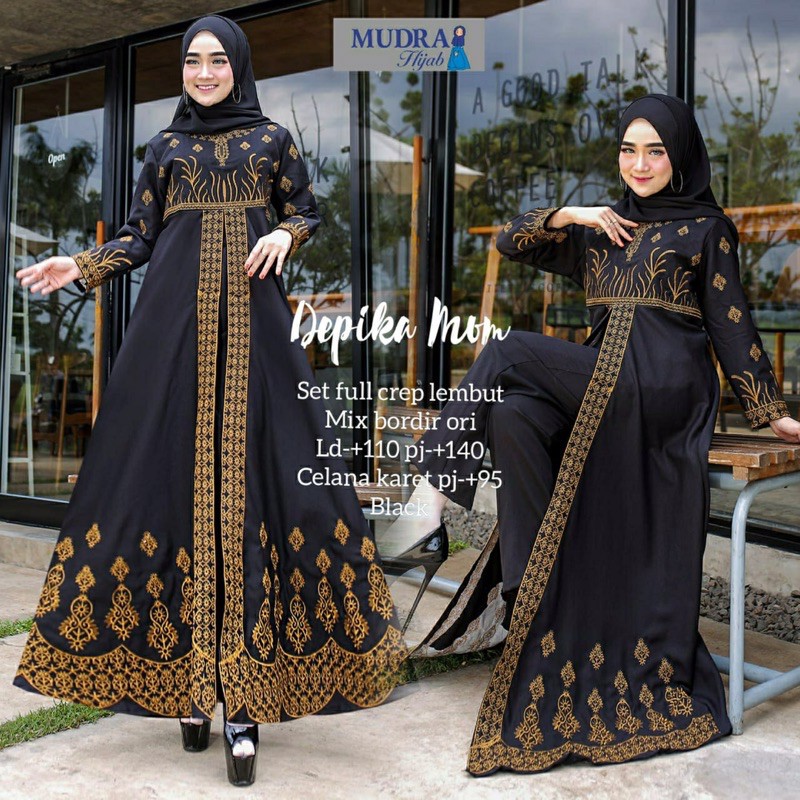 DEPIKA MOM >> SETELAN WANITA HIJAB >> BAJU SET HIJAB KEKINIAN